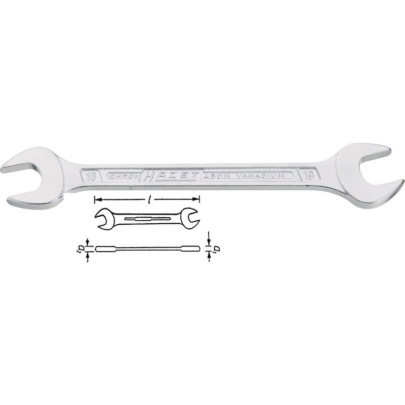 Hazet Doppelmaulschlüssel – 246 mm
