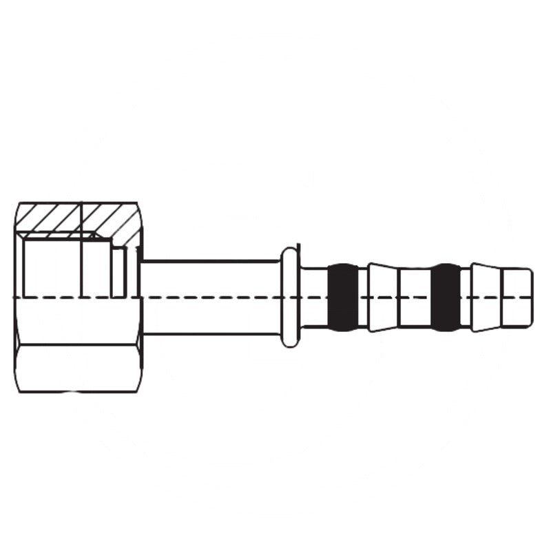 manuli Fitting gerade IG 7/8”-14-UNF 10 – Bild 2
