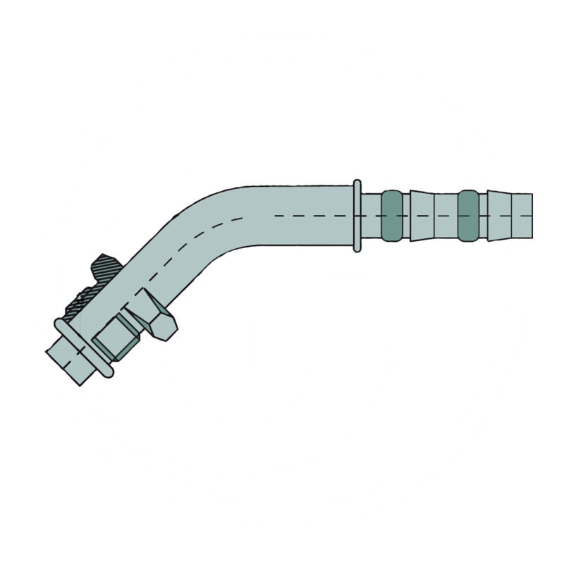 manuli Fitting 45° AG 3/4”-18-UNS 08 – Bild 2