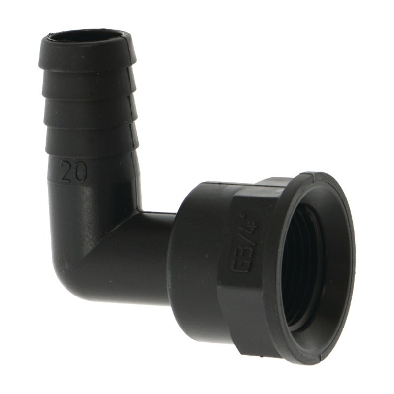 ARAG Schlauchtülle 90°, Ø 25mm x IG 3/4" – Bild 2