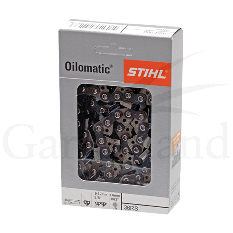 Stihl Sägekette Vollmeißel 3/8" Profi 1,6 mm 66 Treibglieder Stihl