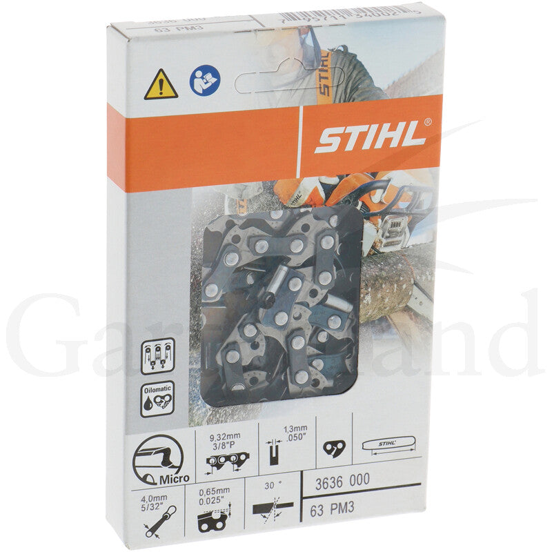 Stihl Sägekette Halbmeißel 3/8" Hobby 1,3 mm 50 Treibglieder Stihl