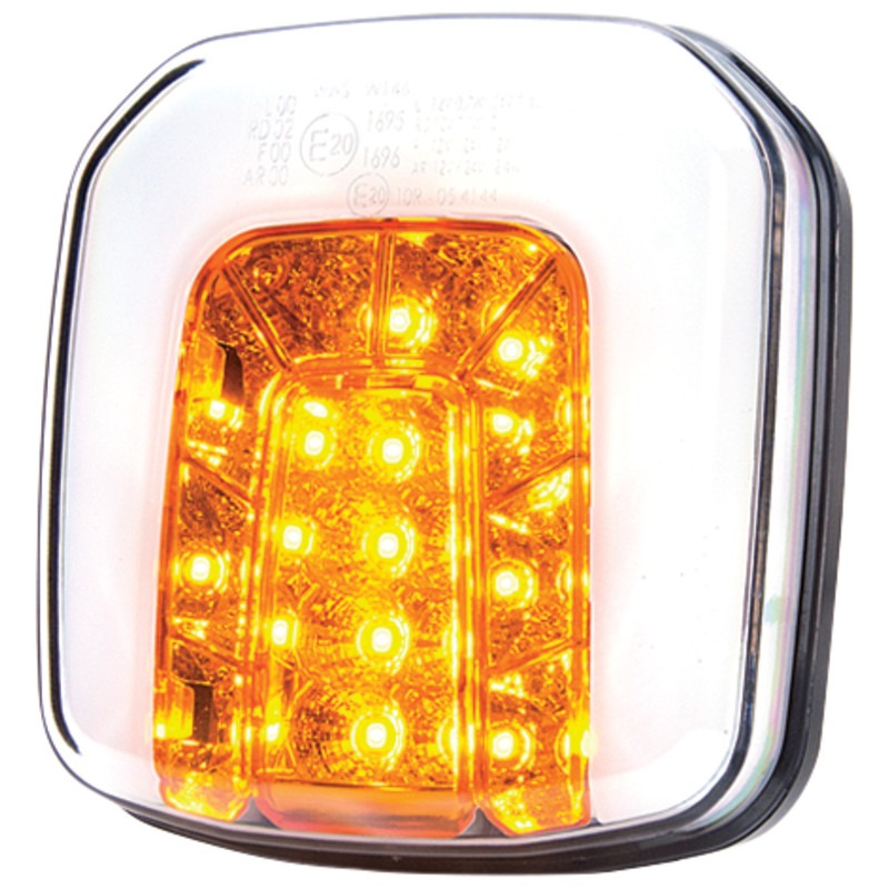 GRANIT LED-Blink-Positionsleuchte – Breite 108 mm