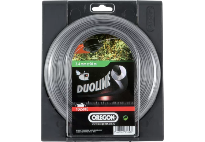 Oregon Mähfaden Duoline 2,4 mm x 90 m GartenShop24 - Hochwertige Gartengeräte