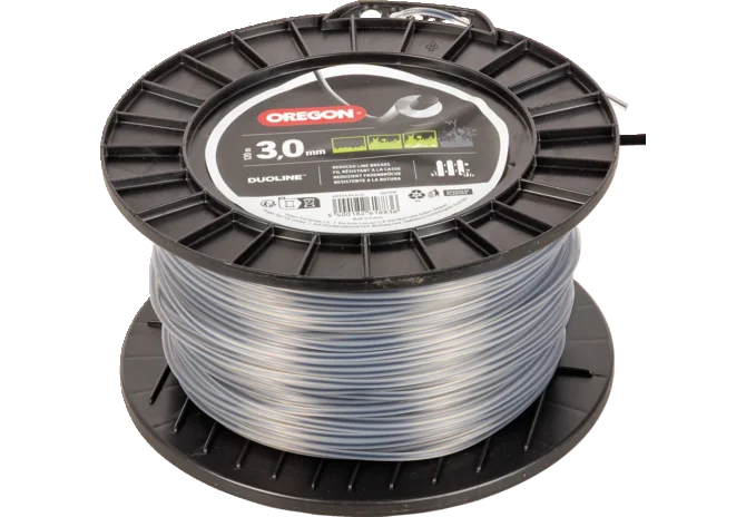 Oregon Mähfaden Duoline 3,0 mm x 120 m – Rund GartenShop24 - Hochwertige Gartengeräte