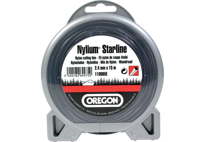 Oregon Mähfaden Sternprofil Nylium Starline 3,0 mm x 15 m GartenShop24 - Hochwertige Gartengeräte