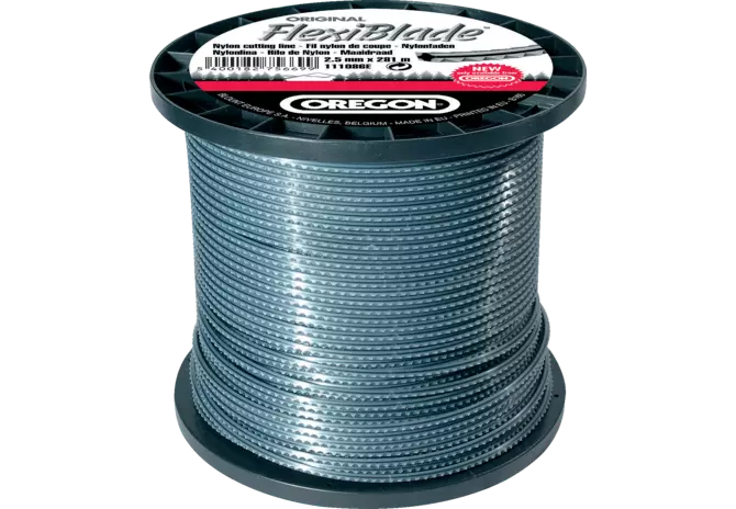 Oregon Mähfaden 4-Kant gezahnt Flexiblade 2,5 mm x 281 m GartenShop24 - Hochwertige Gartengeräte