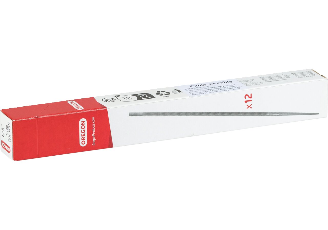Rundfeile L 200 mm, AD 3,2 mm, 12 Stk im Karton, 12 Stück von Oregon Oregon