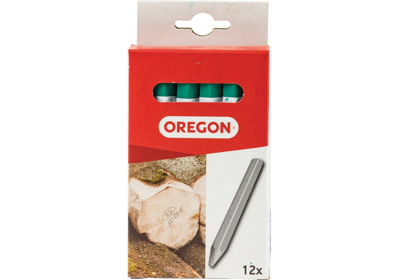Signierkreide Oregon-Crayon grün Pack 12 Stk Oregon