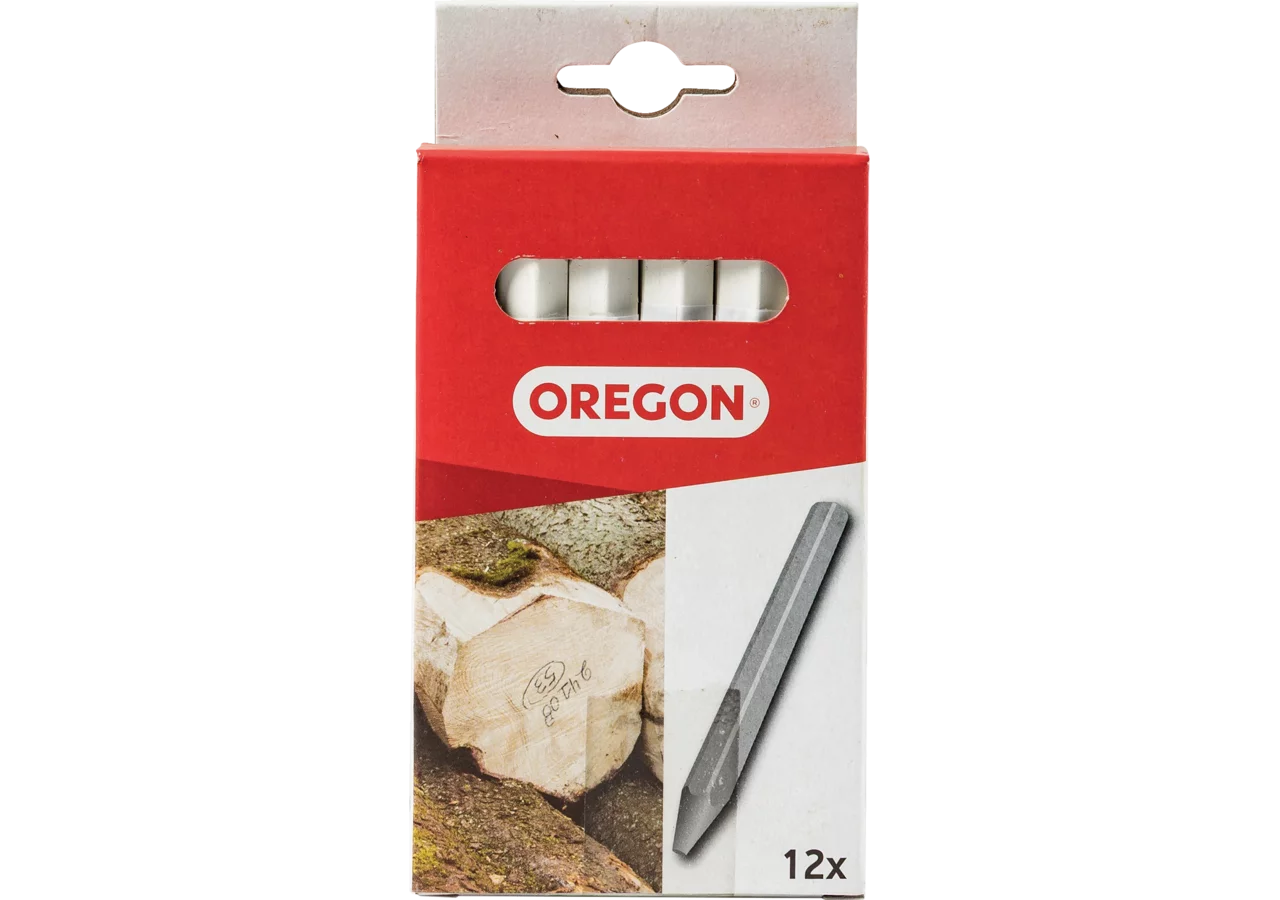 Signierkreide Oregon-Crayon weiß Pack 12 Stk Oregon