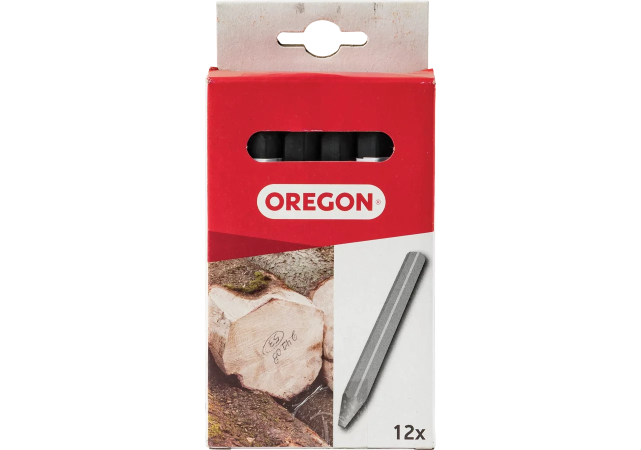 Signierkreide Oregon-Crayon schwarz Pack 12 Stk Oregon