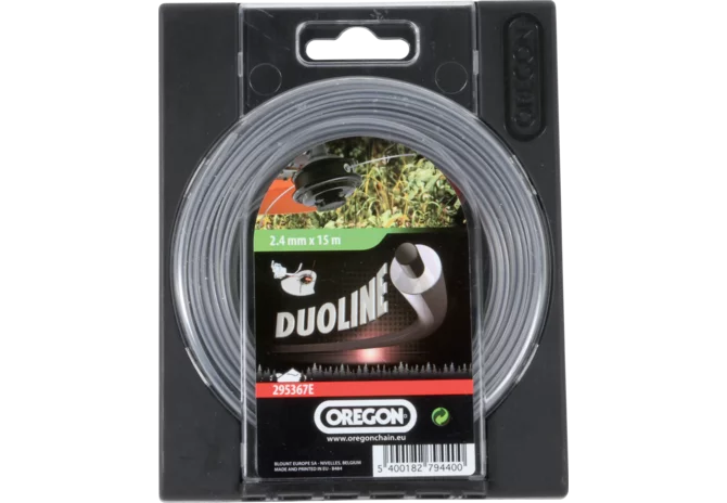Oregon Mähfaden Rund Duoline 2,4 mm x 15 m GartenShop24 - Hochwertige Gartengeräte
