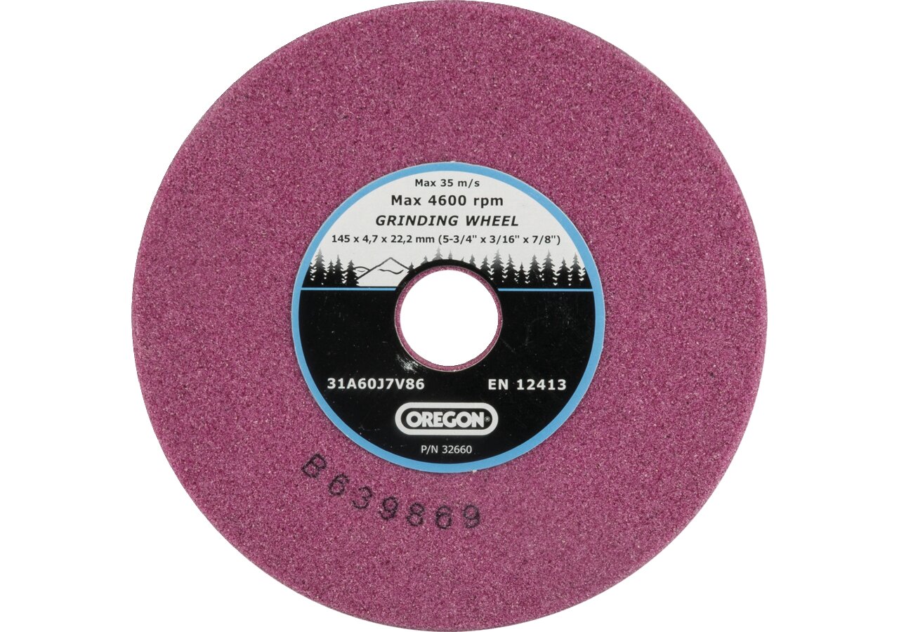 Schleifscheibe Oregon 4,7 mm, Pack 4 Stk, 4 Stück Oregon