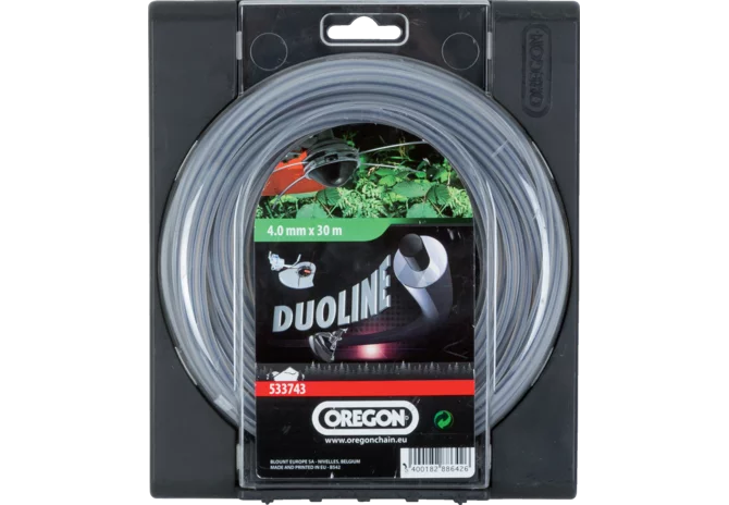 Oregon Mähfaden Duoline 4,0 mm x 30 m GartenShop24 - Hochwertige Gartengeräte