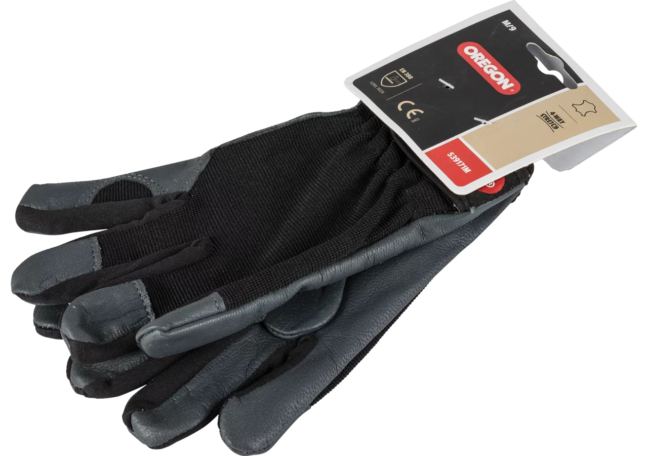 Arbeitshandschuhe Leder mit 4 Lagigen Stretch G. L, von Oregon Oregon