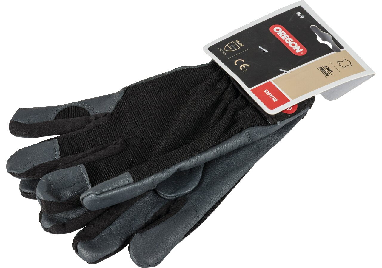 Arbeitshandschuhe Leder mit 4 Lagigen Stretch G. XL, von Oregon Oregon