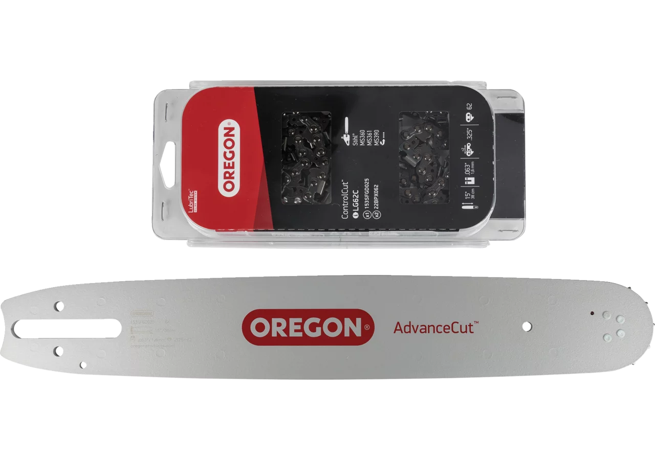 Schienen-Ketten-Set EUROPE L 38 cm, T .325 Zoll, 1,6 mm, 62 TG Oregon