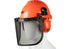 Forsthelm Oregon Yukon, mit Metall-Visier orange Oregon