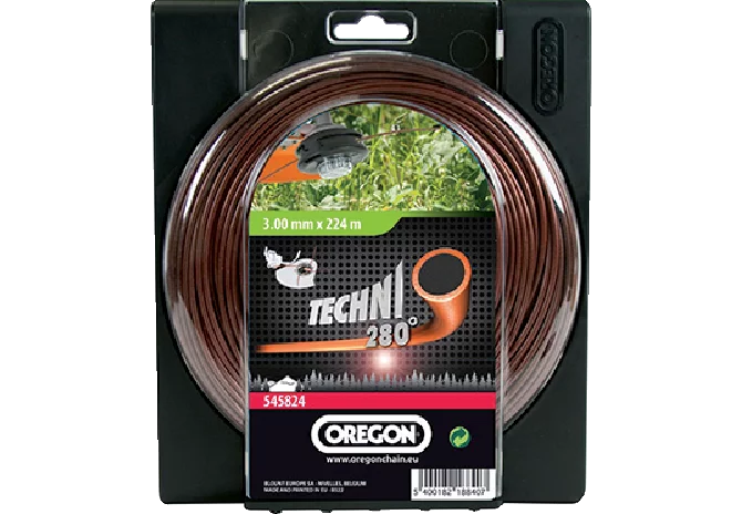 Oregon TECHNI 280 Mähfaden 2,7 mm x 15 m Rund GartenShop24 - Hochwertige Gartengeräte