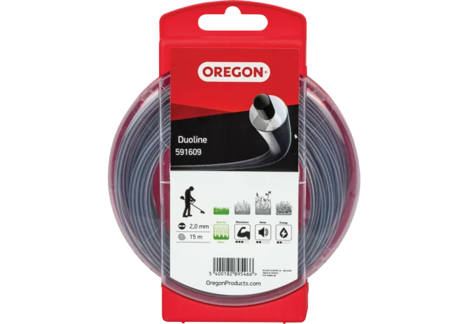 Oregon Mähfaden Rund 591609 – Duoline 2,0 mm x 15 m Oregon