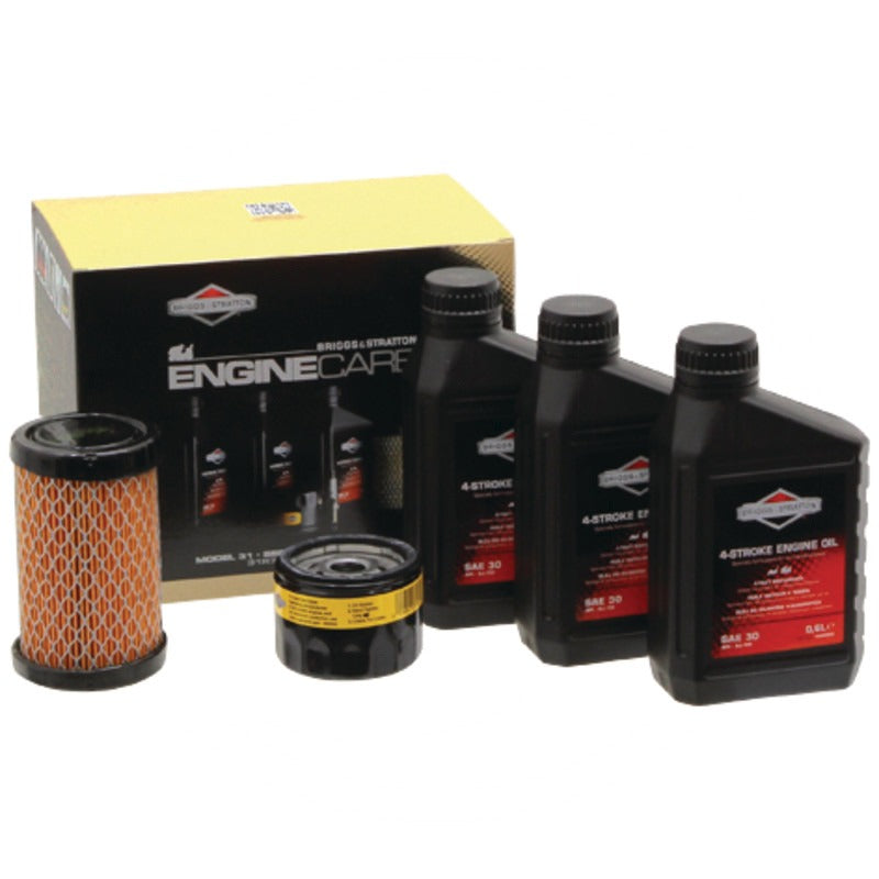 BRIGGS & STRATTON Wartungs-Kit Inhalt 3x 100005E Motoröl SAE30 0,6 Lite