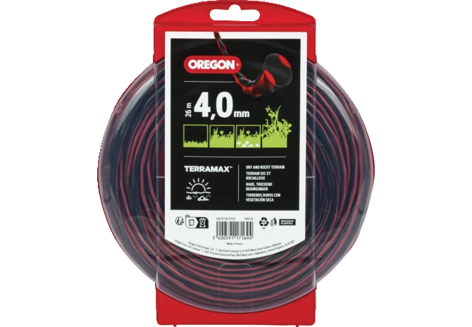 Oregon Mähfaden Terramax AD 4,0 mm x L 26 m 636776 Oregon