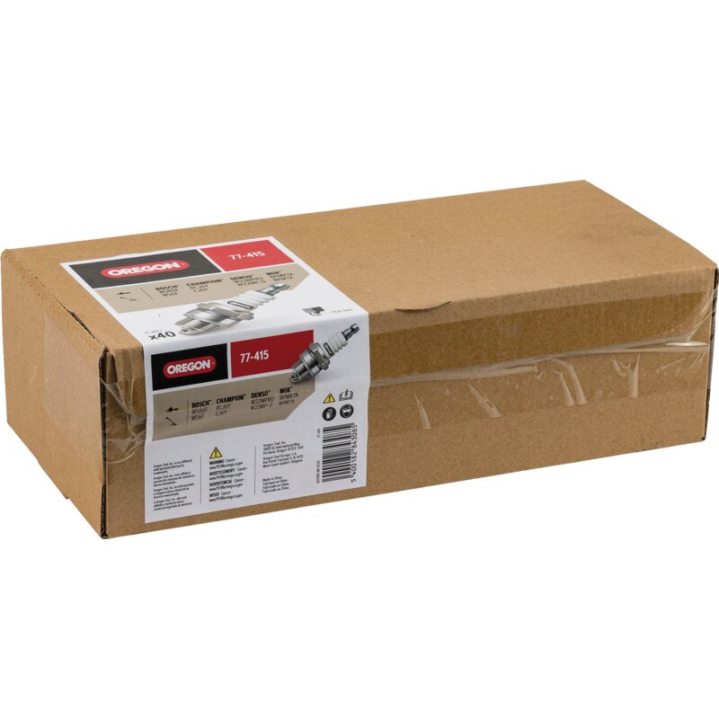 Oregon Zündkerze Oregon Werkstattpackung 40 Stk 77-307-1, 40 Stück 77-415