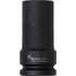 GRANIT BLACK EDITION 3/4" 6Kant-Kraft-Stecknuss, lang, 24mm – 90 mm