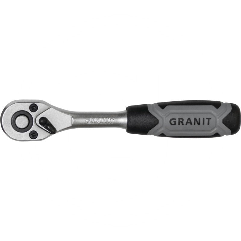 GRANIT BLACK EDITION 1/4" Umschaltknarre, 72 Zahn – 145 mm