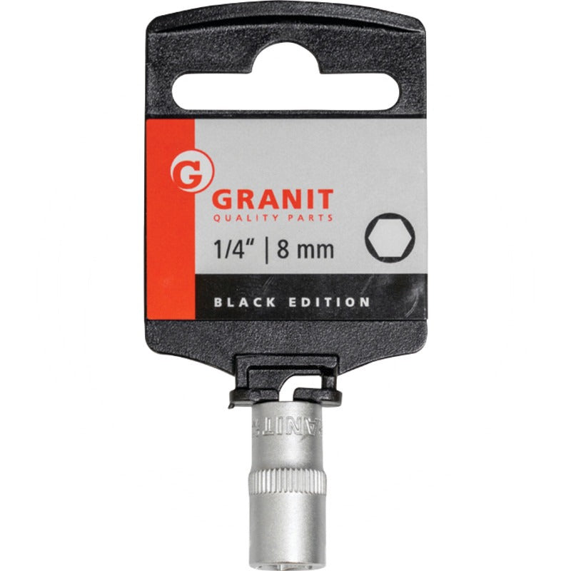 GRANIT BLACK EDITION 1/4" Stecknuss, 8 mm – 25 mm – Bild 2