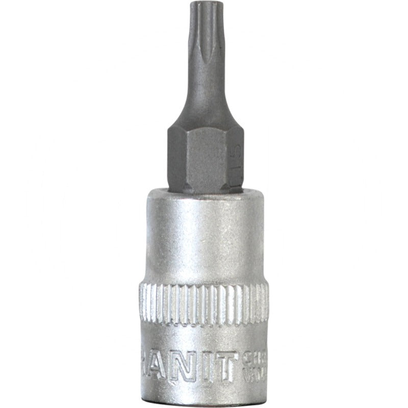 GRANIT BLACK EDITION 1/4" Bit-Stecknuss TX, T15 – 37 mm