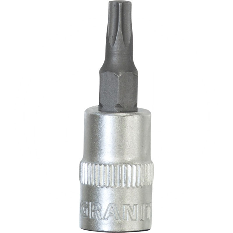 GRANIT BLACK EDITION 1/4" Bit-Stecknuss TX, T25 – 37 mm