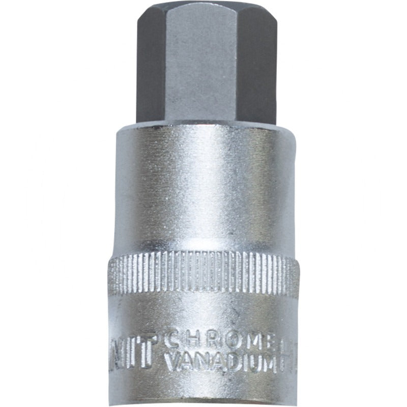 GRANIT BLACK EDITION 1/2" Bit-Stecknuss Innen6kant kurz 17mm – 55,2 mm