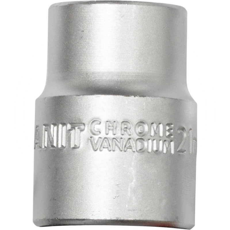 GRANIT BLACK EDITION 3/4" Sechskant-Stecknuss, kurz, 21 mm – 52 mm