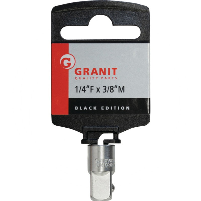 GRANIT BLACK EDITION 1/4" Vergrößerungsadapter, 1/4"F x 3/8"M – 25,3 mm – Bild 2