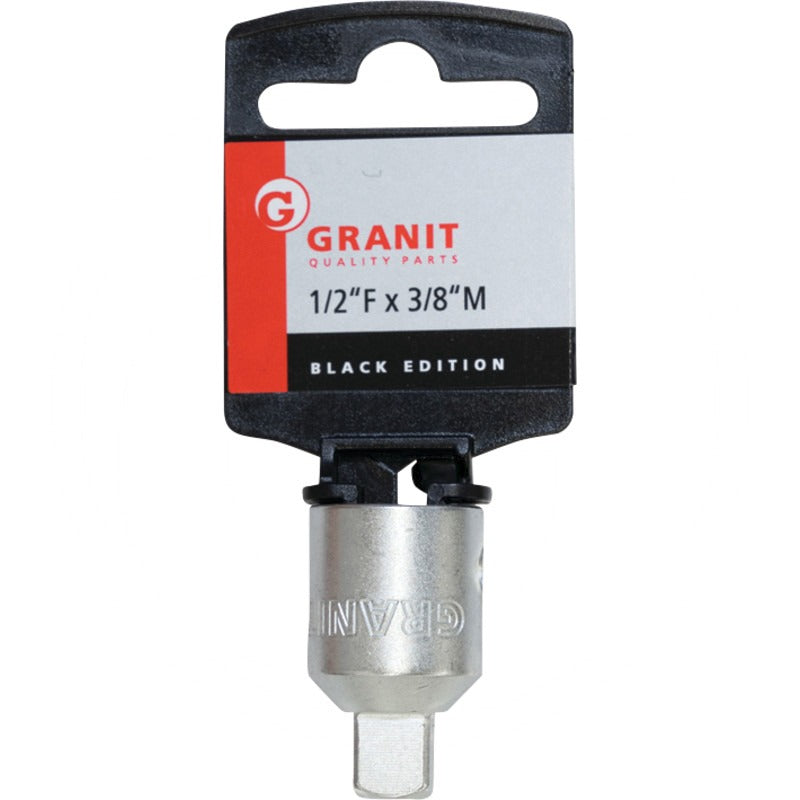 GRANIT BLACK EDITION 1/2" Reduzieradapter, 1/2"F x 3/8"M – 36,4 mm – Bild 2