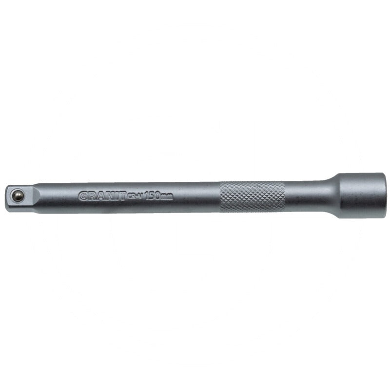 GRANIT BLACK EDITION 3/8" Verlängerung mit Antriebs-6-kant – 150 mm