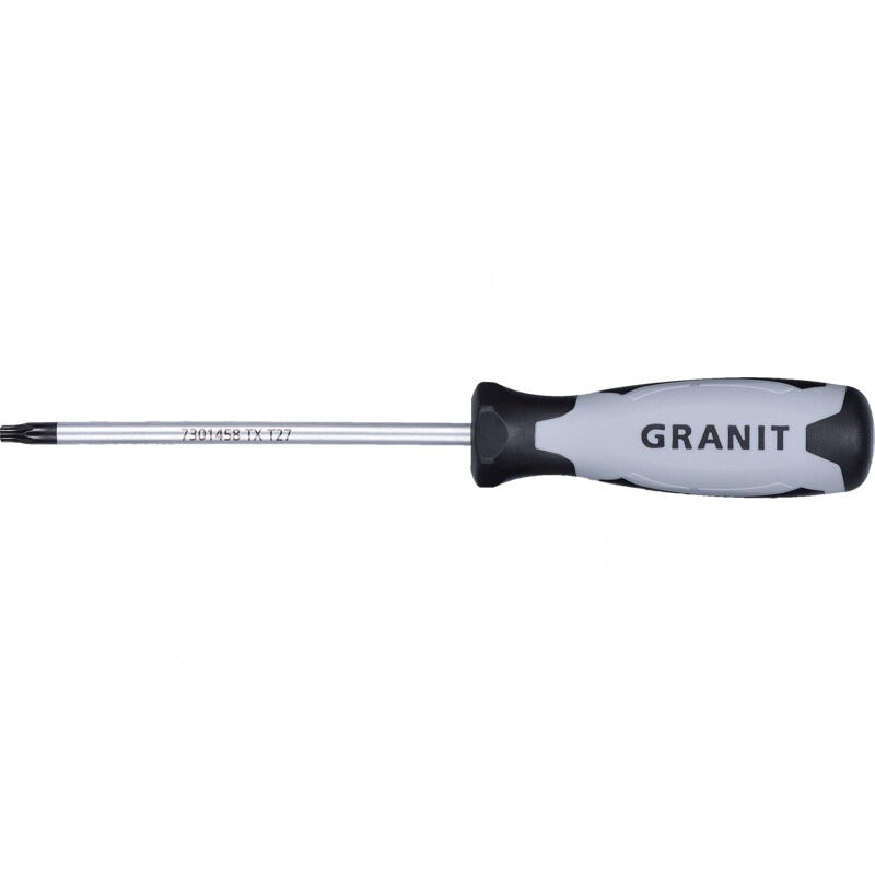 GRANIT BLACK EDITION Schraubendreher TX27 passend für TORX® Schrauben – 125 mm