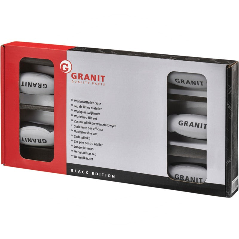 GRANIT BLACK EDITION BLACK EDITION Werkstattfeilen-Satz – Bild 2