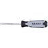 GRANIT BLACK EDITION Schlitz-Schraubendreher passend für Schlitz Schrauben – 75 mm