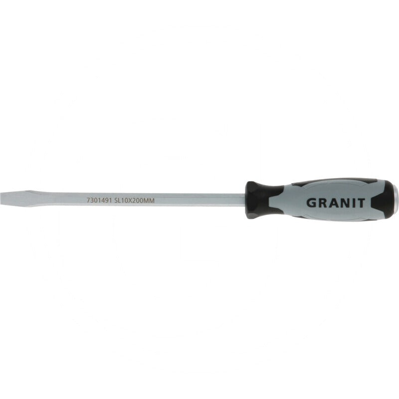 GRANIT BLACK EDITION Schraubendreher mit Schlagkappe, 10 mm – 200 mm – Bild 2