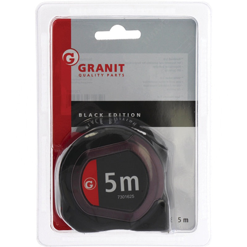 GRANIT BLACK EDITION Maßband – 5 m – Bild 3