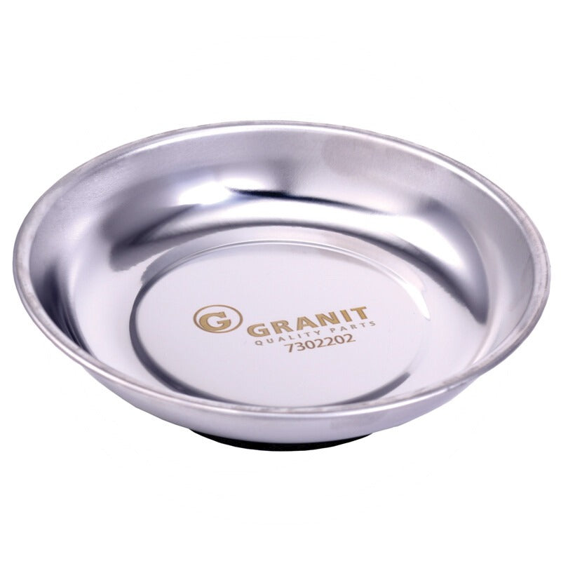 GRANIT BLACK EDITION Edelstahl-Magnet-Teller
