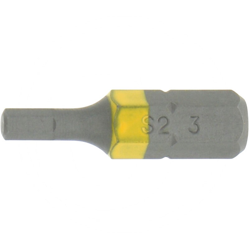 GRANIT BLACK EDITION VPE10 1/4" Bit 25mm, Innensechskant 3 mm – 25 mm