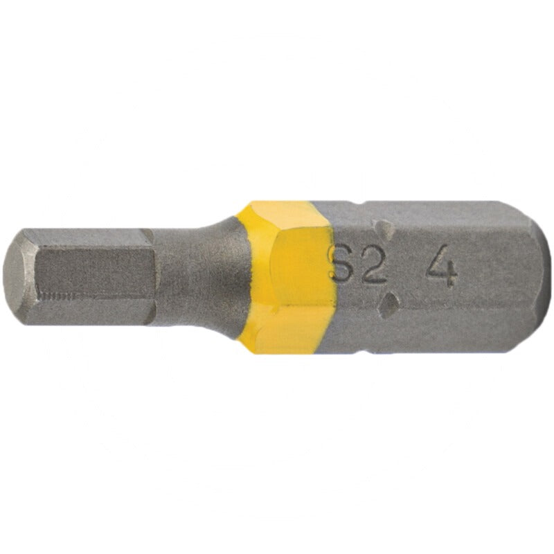 GRANIT BLACK EDITION VPE10 1/4" Bit 25mm, Innensechskant 4 mm – 25 mm