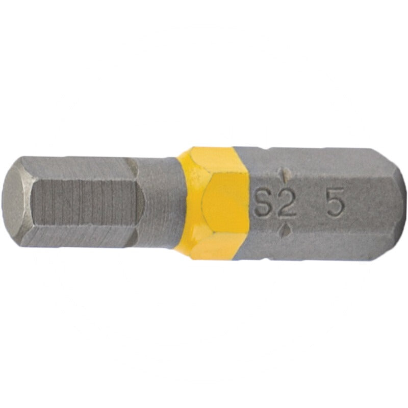 GRANIT BLACK EDITION VPE10 1/4" Bit 25mm, Innensechskant 5 mm – 25 mm