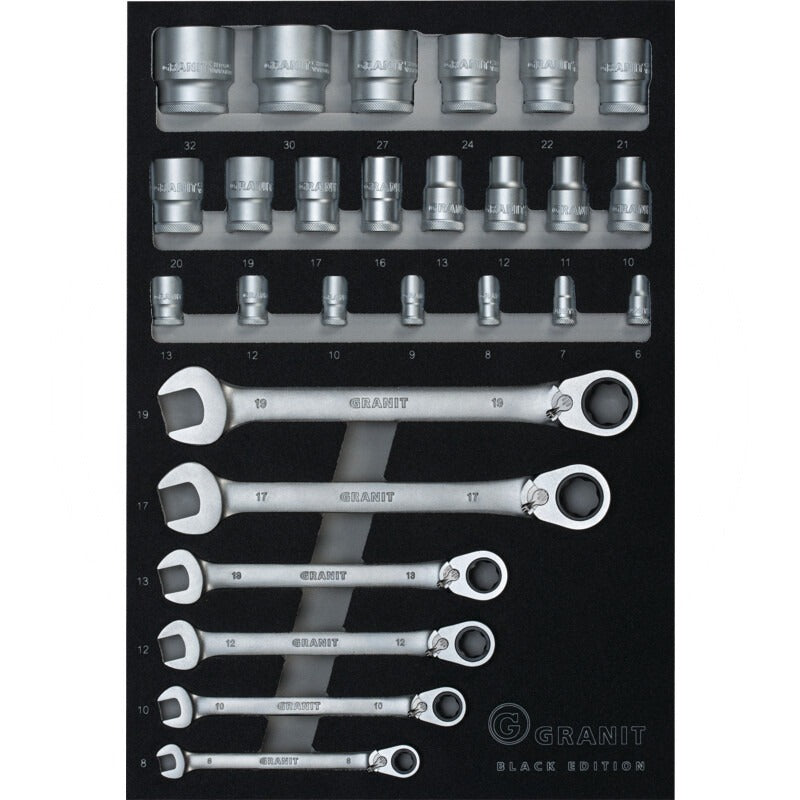 GRANIT BLACK EDITION HeavyGrip Einlagen-Set