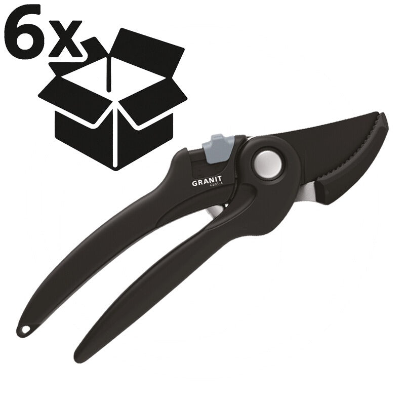 GRANIT BLACK EDITION VPE6 Amboss-Handschere – 208 mm
