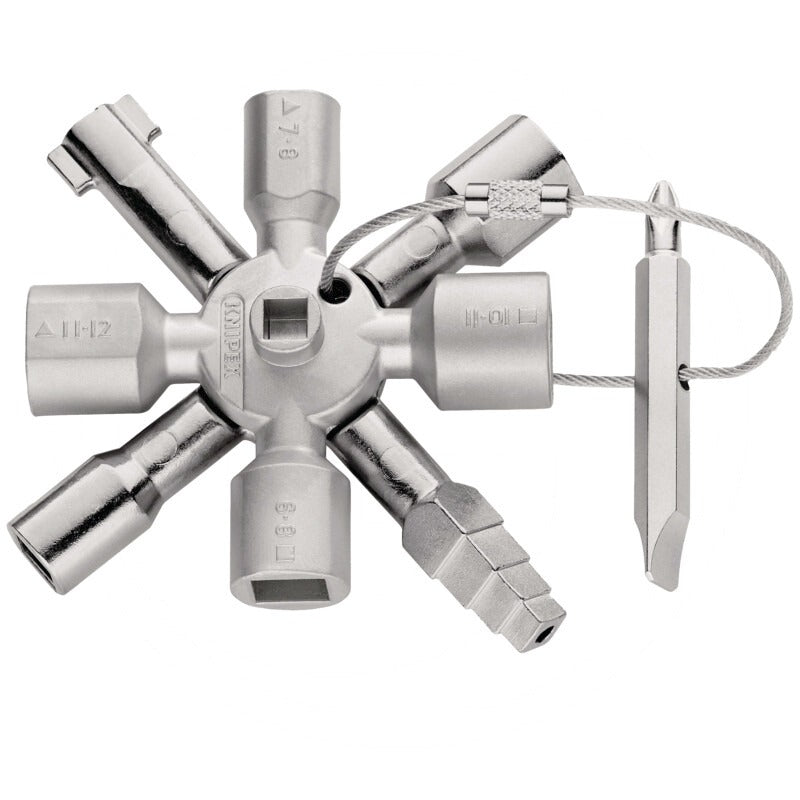 KNIPEX Schaltschrankschlüssel TwinKey® – 92 mm