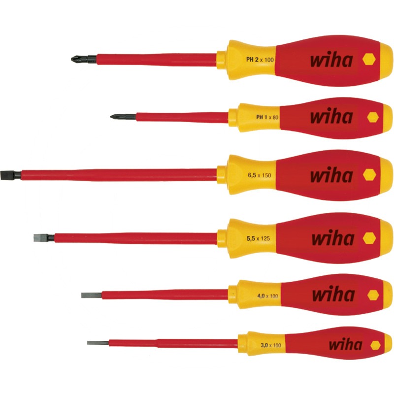 wiha Schraubendreher Set SoftFinish® electric